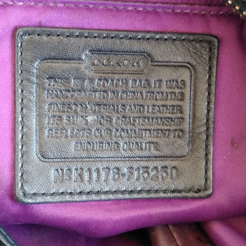 Coach hobo style bag - Picture 3 of 6